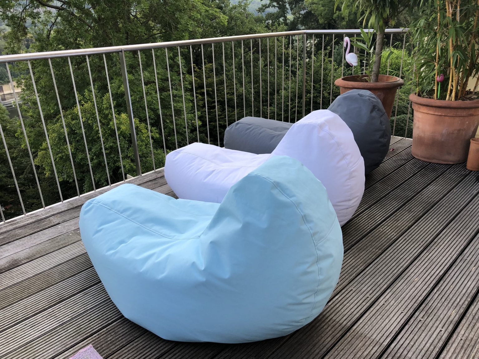 Outdoor Sitzsack Wetterfest Test