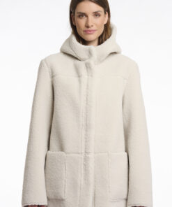 Rino & Pelle Damen - Wendemantel | ALINA  | Farbe: Sand beige Birch