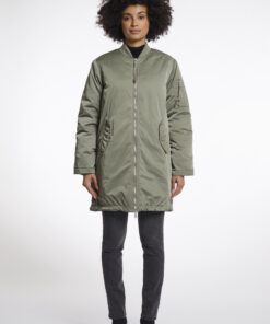 RINO & PELLE STAR Bomberjacke long Farbe: Oliv grün NEW 2025 / 26