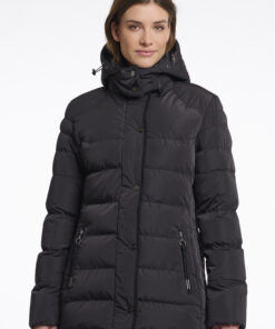 Rino & Pelle Damen - Steppjacke Nusa | Farbe: Schwarz | schmale Passform