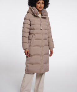 Rino & Pelle Damen - Wintermantel | Hudson | Farbe: mocha Latte Taupe